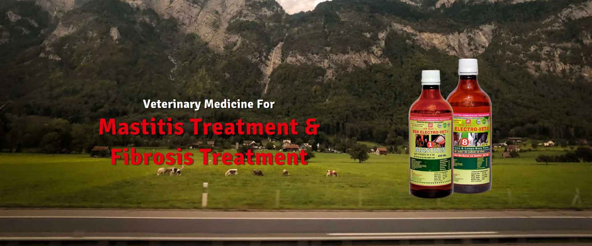 Veterinary Medicine For Mastitis Treatment and Fibrosis Treatment