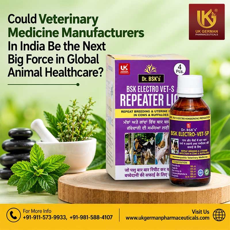 Could Veterinary Medicine Manufacturers In India Be the Next Big Force in Global Animal Healthcare? 