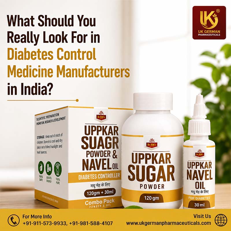 Diabetes Control Medicine Manufacturers in India: What Should You Really Look For?