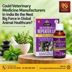 Could Veterinary Medicine Manufacturers In India Be the Next Big Force in Global Animal Healthcare? 