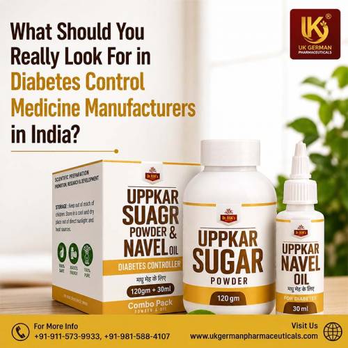 Diabetes Control Medicine Manufacturers in India: What Should You Really Look For?