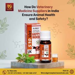 How Do Veterinary Medicine Suppliers in India Ensure Animal Health and Safety