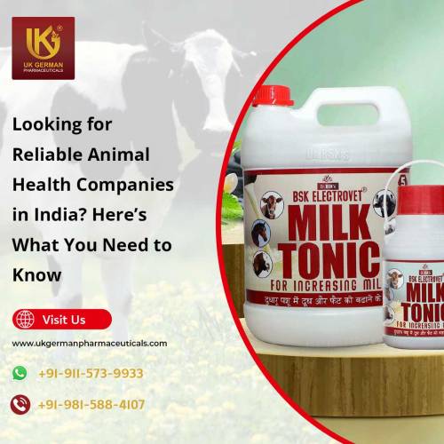 Reliable Animal Health Companies in India What You Need to Know