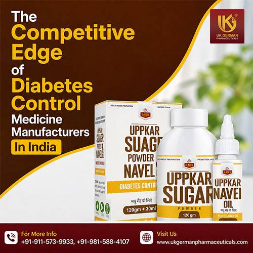 The Competitive Edge of Diabetes Control Medicine Manufacturers In India