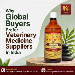 Why Global Buyers Prefer Veterinary Medicine Suppliers In India